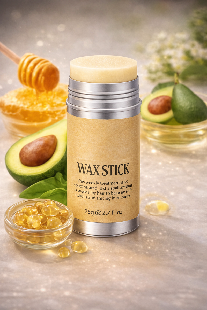 Bastão de Cera WAX STICK – Controle de Frizz e Cabelo Alinhado .