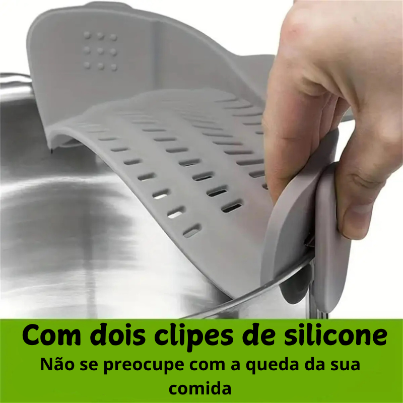 Coador CookFlow para panelas e frigideiras .